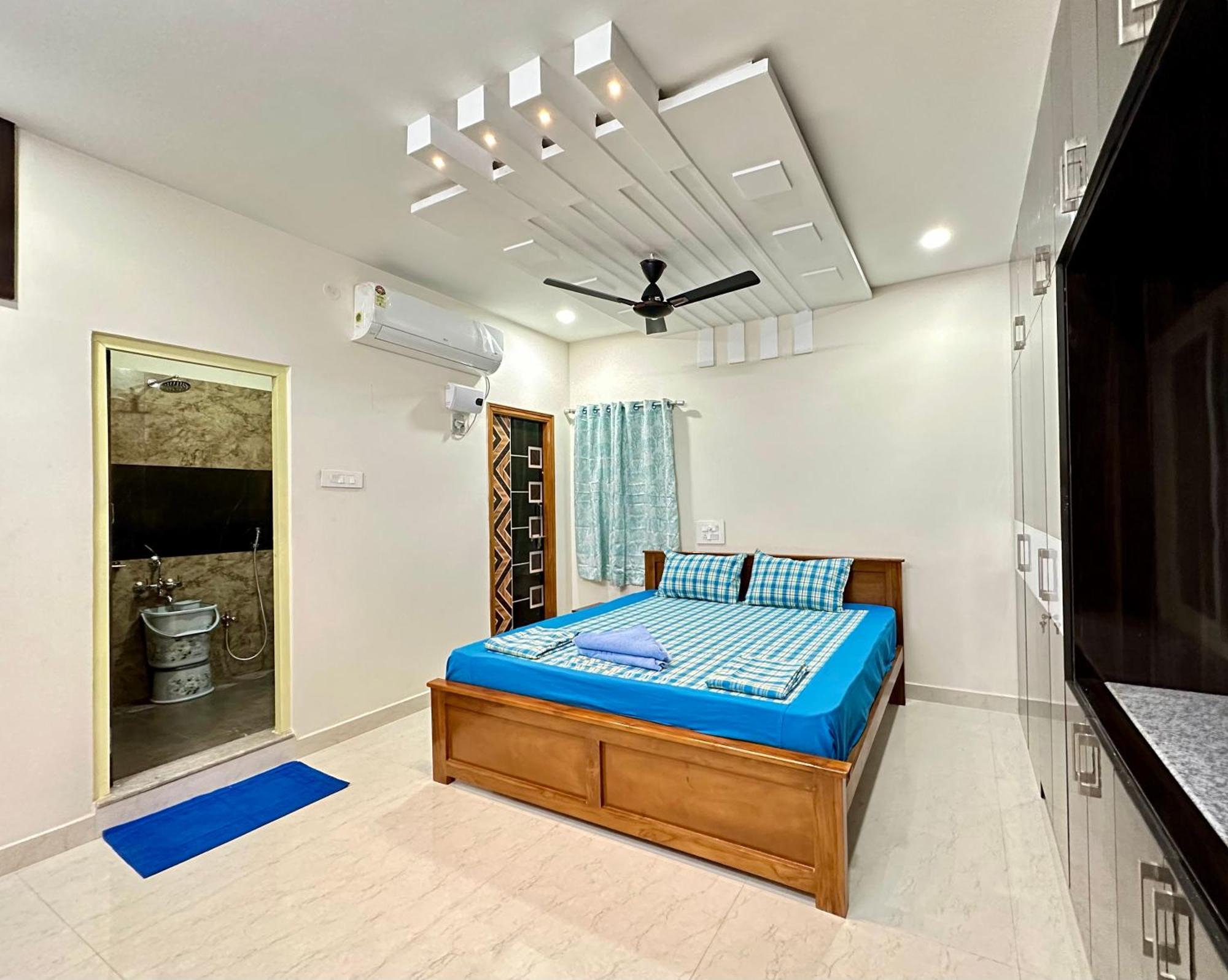Truelife - 3Bhk Ac Apartments For Large Family - Best Location - Direct Flyover To Alipiri Gate - Walk To Ps4 Veg Restaurant - Modular Kitchen - Super Fast Wifi - Android Tv - 250 Jio Channels - Easy Access To All Temples - Top Service With Lots Of L 蒂鲁帕蒂 外观 照片