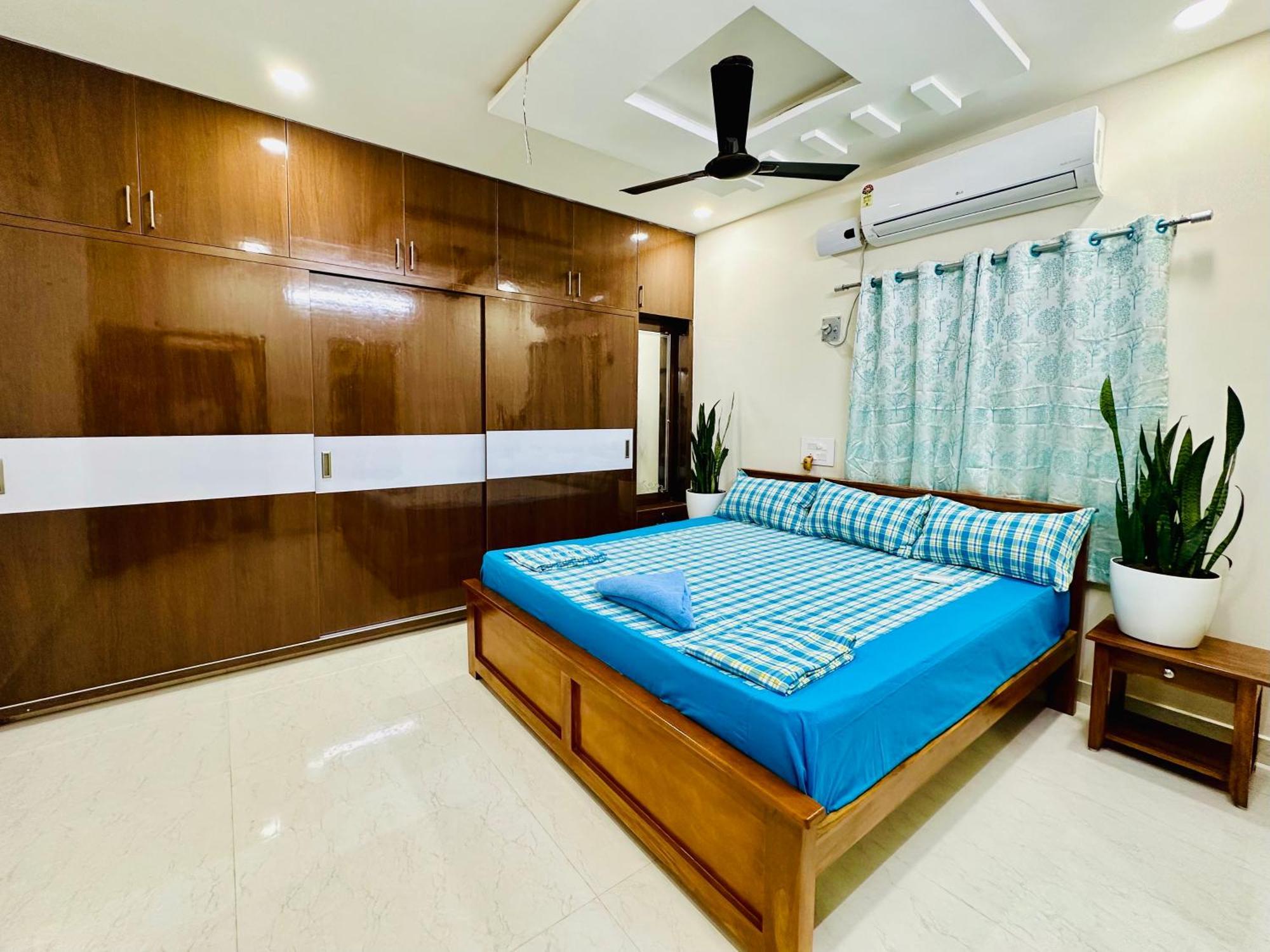 Truelife - 3Bhk Ac Apartments For Large Family - Best Location - Direct Flyover To Alipiri Gate - Walk To Ps4 Veg Restaurant - Modular Kitchen - Super Fast Wifi - Android Tv - 250 Jio Channels - Easy Access To All Temples - Top Service With Lots Of L 蒂鲁帕蒂 外观 照片